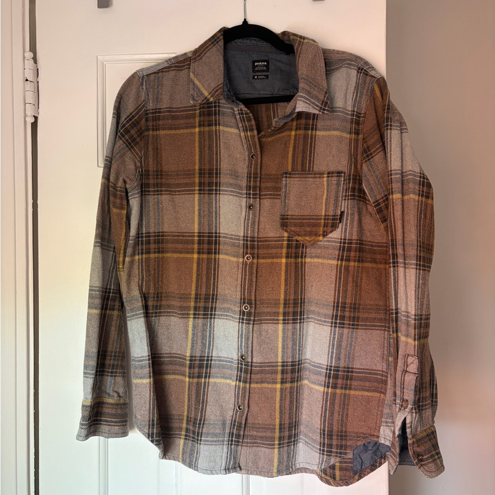 Prana Golden Canyon Flannel in Earthbound